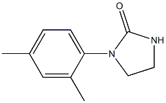 1-(2,4-dimethylphenyl)tetrahydro-2H-imidazol-2-one Struktur