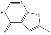 6-Methyl-3H-thieno[2,3-d]pyrimidin-4-one ,97% Struktur