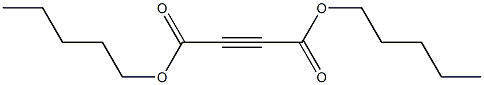 2-Butynedioic acid dipentyl ester Struktur