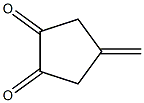 4-Methylenecyclopentane-1,2-dione Struktur