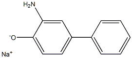 Sodium 2-amino-4-phenylphenolate Struktur