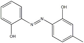 4-Methylazobenzene-2-ol Struktur