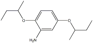 2,5-Di(sec-butyloxy)aniline Struktur