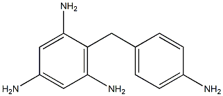 4-[(4-Aminophenyl)methyl]-1,3,5-benzenetriamine Struktur