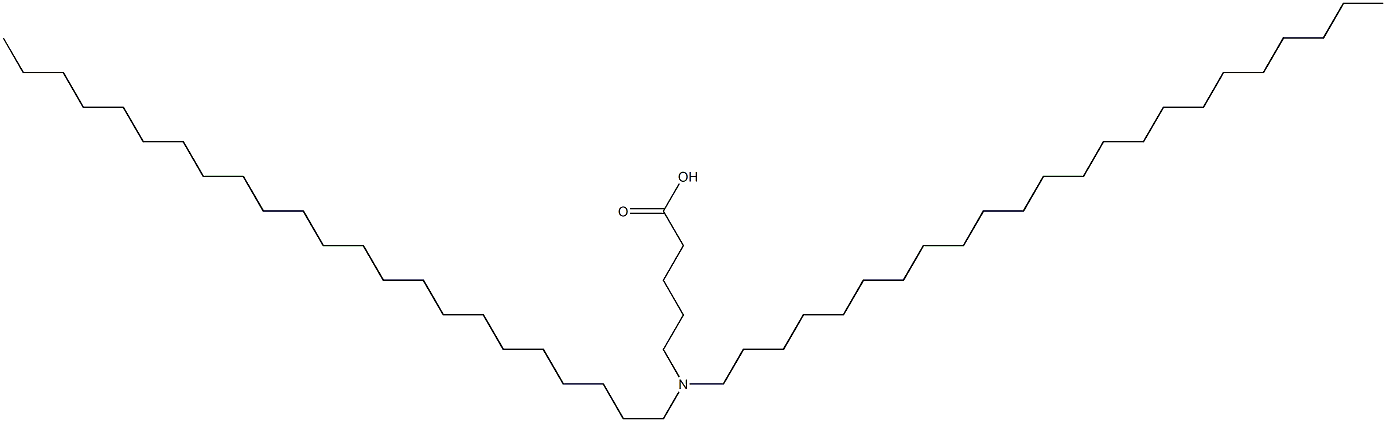 5-(Ditricosylamino)valeric acid Struktur