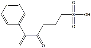 2-Phenylsulfo-1-hexen-3-one Struktur