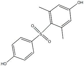 4,4'-Dihydroxy-2,6-dimethyl[sulfonylbisbenzene] Struktur