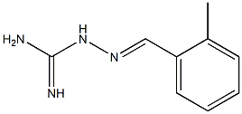 o-Tolualdehyde guanyl hydrazone Struktur