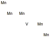 Pentamanganese vanadium Struktur