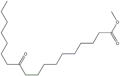 11-Ketostearic acid methyl ester Struktur