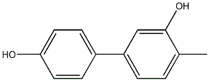 4-Methyl-1,1'-biphenyl-3,4'-diol Struktur