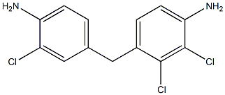 4-[(4-Amino-3-chlorophenyl)methyl]-2,3-dichloroaniline Struktur