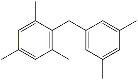 1,3,5-Trimethyl-2-(3,5-dimethylbenzyl)benzene Struktur