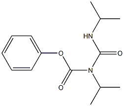 N,N'-Diisopropyl-N-(phenoxycarbonyl)urea Struktur