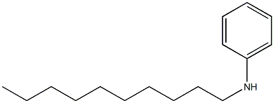 N-Phenyl-1-decaneamine Struktur