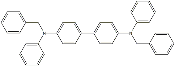 N,N'-Diphenyl-N,N'-dibenzylbenzidine Struktur