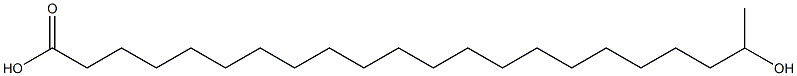 21-Hydroxydocosanoic acid Struktur