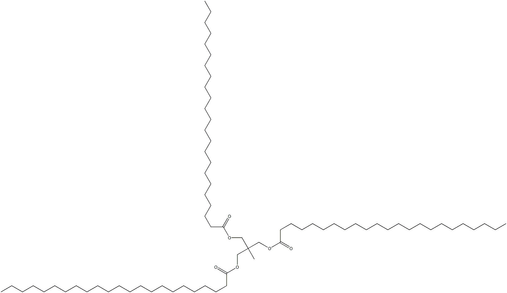 2-Methyl-2-[(1-oxotricosyloxy)methyl]-1,3-propanediol ditricosanoate Struktur