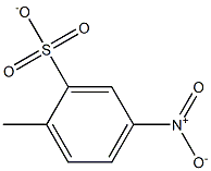 2-Methyl-5-nitrobenzenesulfonate Struktur