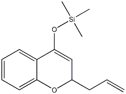 2-(2-Propenyl)-4-(trimethylsilyloxy)-2H-1-benzopyran Struktur