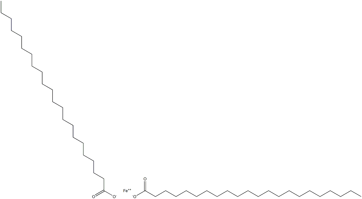 Didocosanoic acid iron(II) salt Struktur