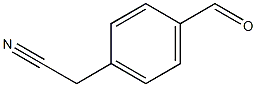 4-Formylphenylacetonitrile Struktur