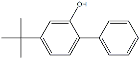 5-tert-Butyl-2-phenylphenol Struktur