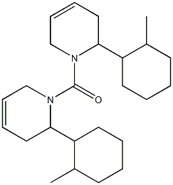 2-Methylcyclohexyl(1,2,3,6-tetrahydropyridin-1-yl) ketone Struktur