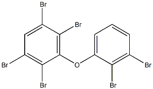 2,2',3,3',5,6-Hexabromo[1,1'-oxybisbenzene] Struktur