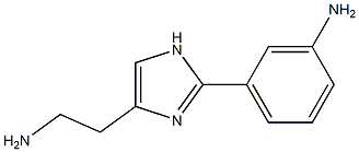 2-[3-Aminophenyl]-1H-imidazole-4-ethanamine Struktur