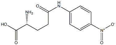 N5-(p-Nitrophenyl)-D-glutamine Struktur