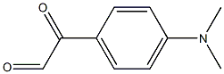 2-[4-(Dimethylamino)phenyl]glyoxal Struktur