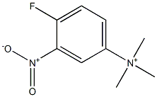 4-Fluoro-N,N,N-trimethyl-3-nitrobenzenaminium Struktur