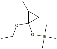 1-Ethoxy-1-(trimethylsiloxy)-2-methylcyclopropane Struktur