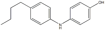 4'-Butyl[iminobisbenzen]-4-ol Struktur