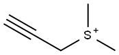 Propargyldimethylsulfonium Struktur