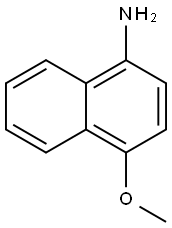 1-Amino-4-methoxynaphthalene Struktur