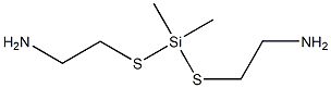 2,2'-[(Dimethylsilylene)bisthio]bis(ethanamine) Struktur