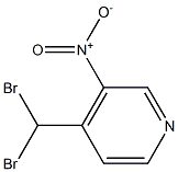 5-Nitro-4-dibromomethylpyridine Struktur