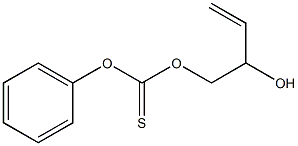 1-[(Phenoxythiocarbonyl)oxy]-3-buten-2-ol Struktur