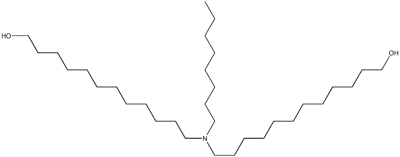 12,12'-(Octylimino)bis(1-dodecanol) Struktur