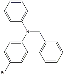 N-Phenyl-N-(4-bromophenyl)benzylamine Struktur