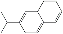 1,2,6,8a-Tetrahydro-7-isopropylnaphthalene Struktur