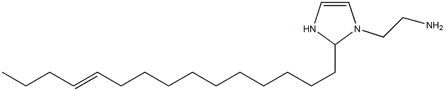 1-(2-Aminoethyl)-2-(11-pentadecenyl)-4-imidazoline Struktur