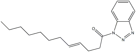 1-(4-Dodecenoyl)-1H-benzotriazole Struktur