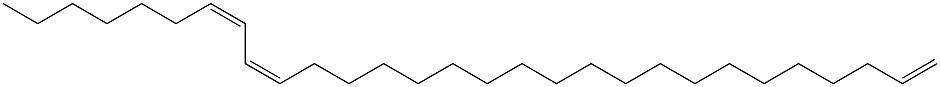 (20Z,22Z)-Nonacosa-1,20,22-triene Struktur