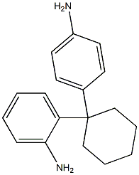 2,4'-Cyclohexylidenedianiline Struktur