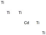 Pentatitanium cadmium Struktur