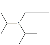 N,N-Diisopropyl-2,2-dimethyl-1-propanamine Struktur