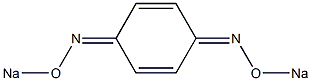 1,4-Bis(sodiooxyimino)-2,5-cyclohexadiene Struktur